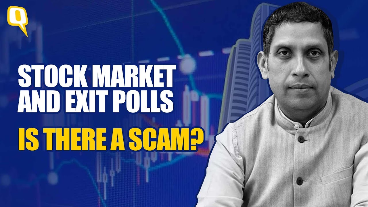 Congress' Praveen Chakravarty Alleges and Explains the 'Exit Poll Stock Market Scam' | The Quint