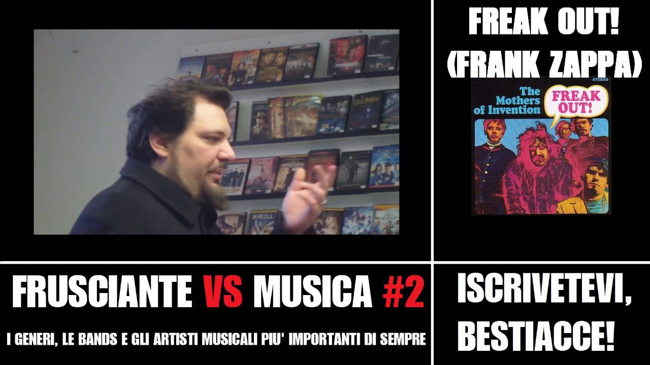 Federico Frusciante - I generi, le bands e gli artisti musicali più importanti di sempre