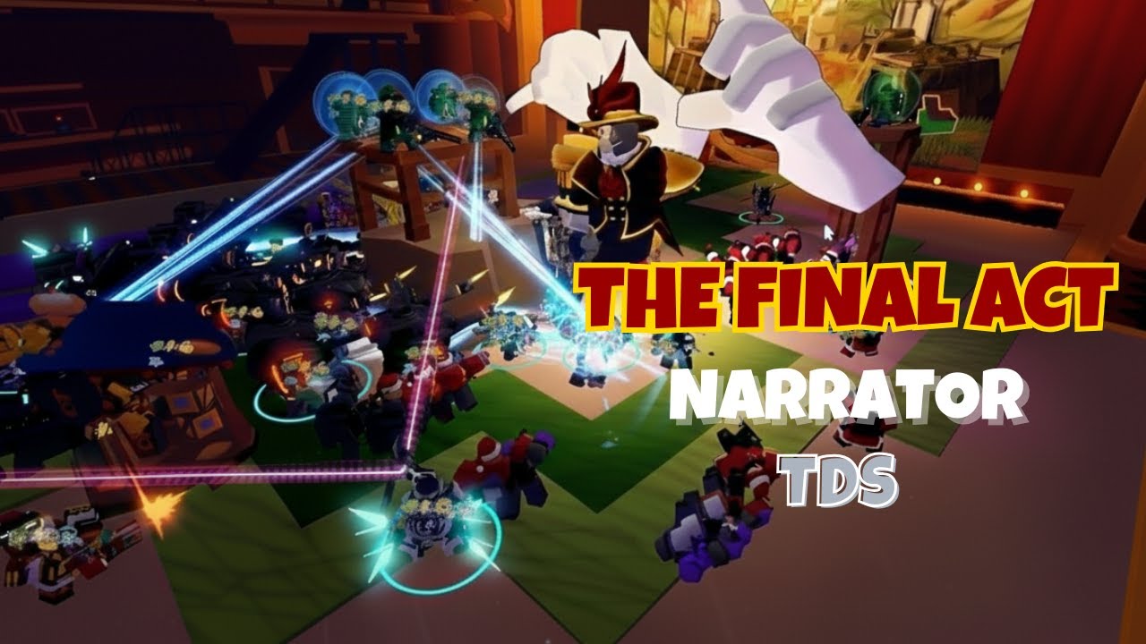 Beating the Final Act with the Narrator Redemption Strategy 🎭  | Tower Defense Simulator (TDS)
