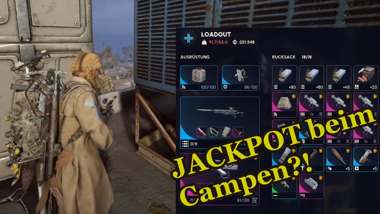 Wir testen CAMPEN in Arc Raiders – dann passiert ein 200.000-Jackpot