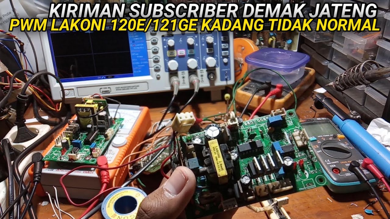 KIRIMAN DEMAK PWM LAKONI API KECIL,OUTPUT PWM TIDAK STABIL