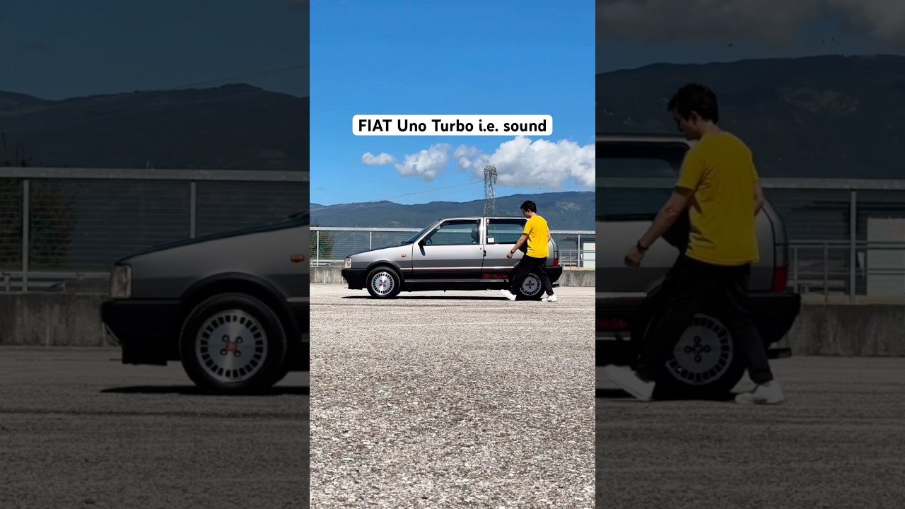 Insane FIAT Uno Turbo i.e. 1.3 sound