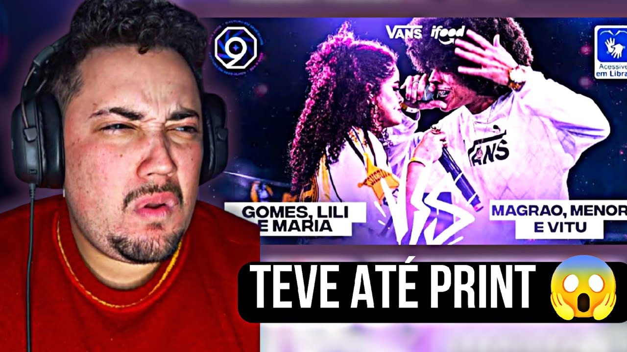 (LEI DO EX?) GOMES, LILI E MARIA X MAGRÃO,MENOR E VITU | PRIMEIRA FASE |BDA 9 ANOS | REACT DO 011