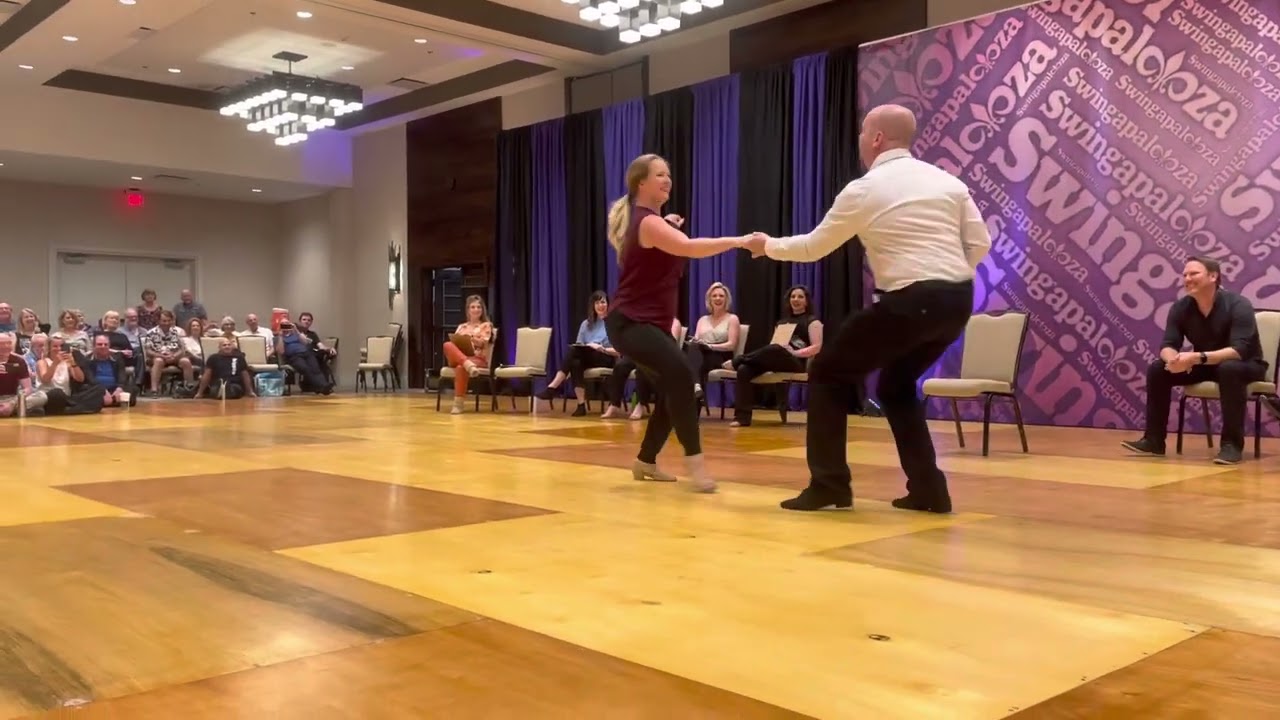 Swingapalooza 2022 Invitational JnJ Matt Auclair and Jessica Wrape