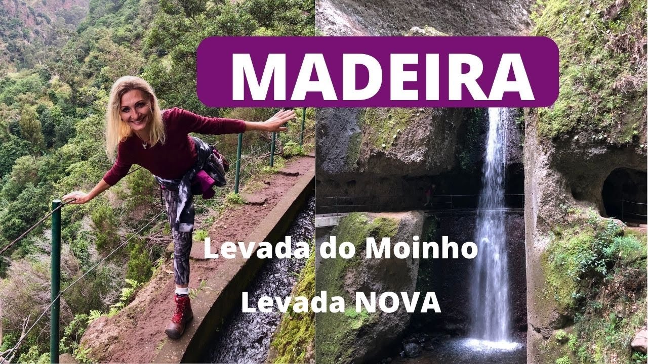 Madeira - levada do Moinho a levada Nova #madeira #madeiraisland #levada #travel #trek