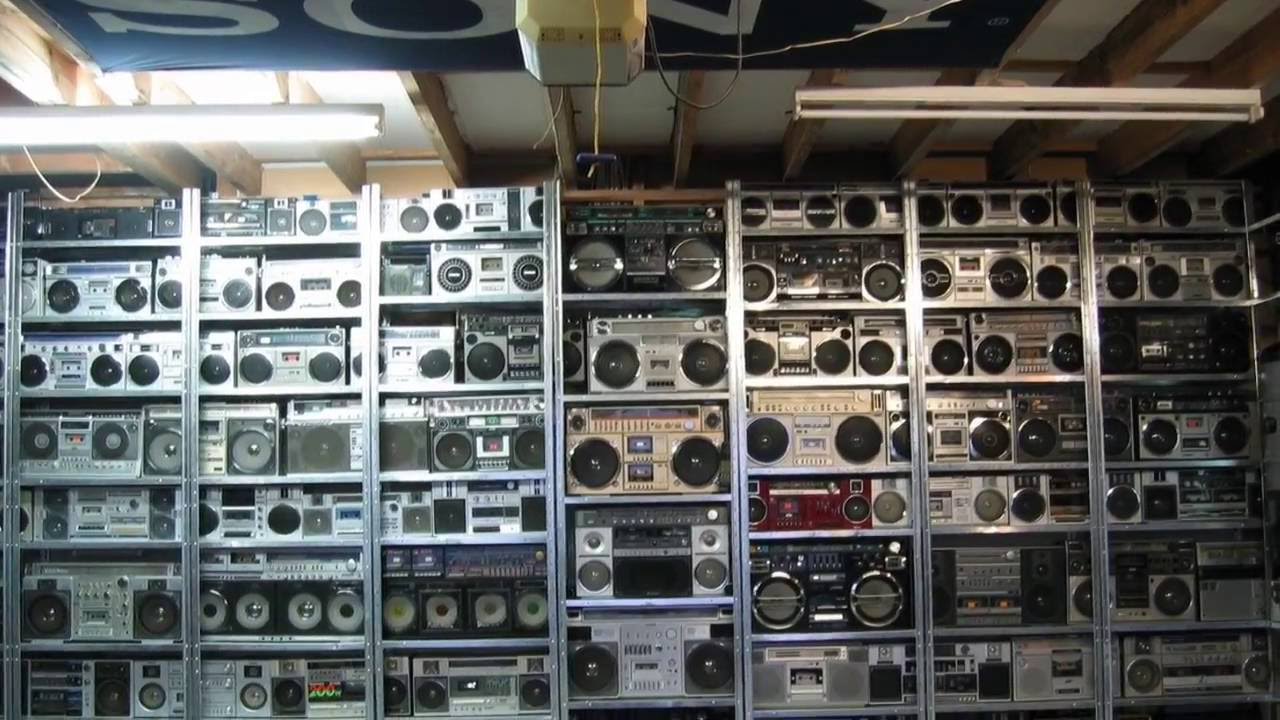 Worlds largest boom box collection Craig Kenton