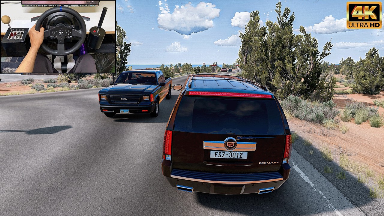 Cadillac Escalade ESV - Realistic POV Driving in 4K | T300 GT | BeamNG.drive
