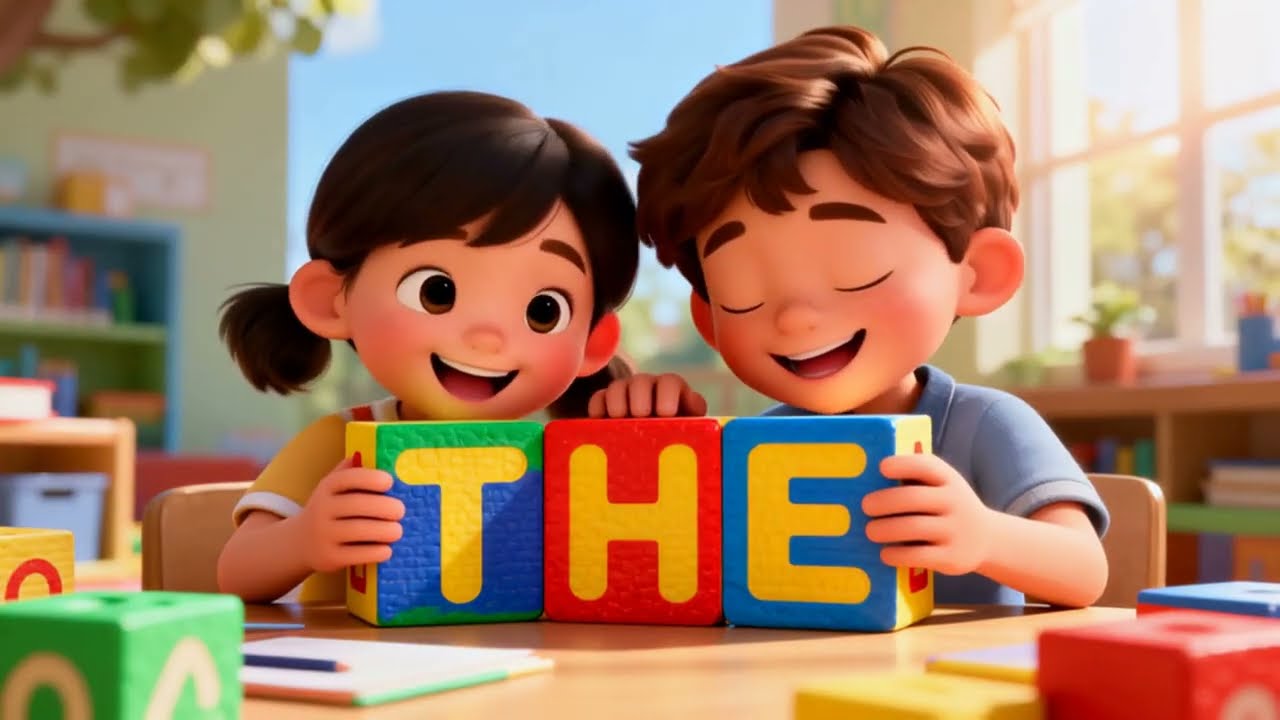 Sight Word THE Song | Learn to Read | Preschool & Kindergarten | Sight Word Song for Kids