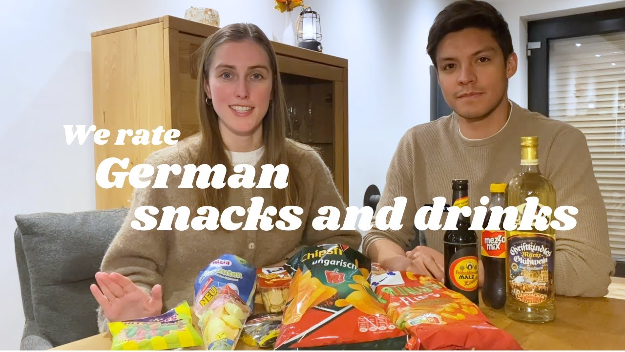 We rate German snacks and drinks 🇩🇪