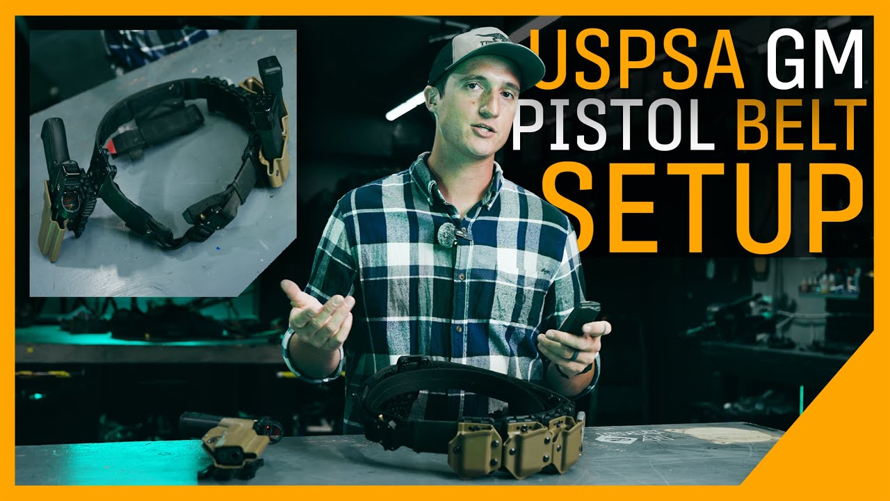 USPSA Grand Master | Competition Belt Setup