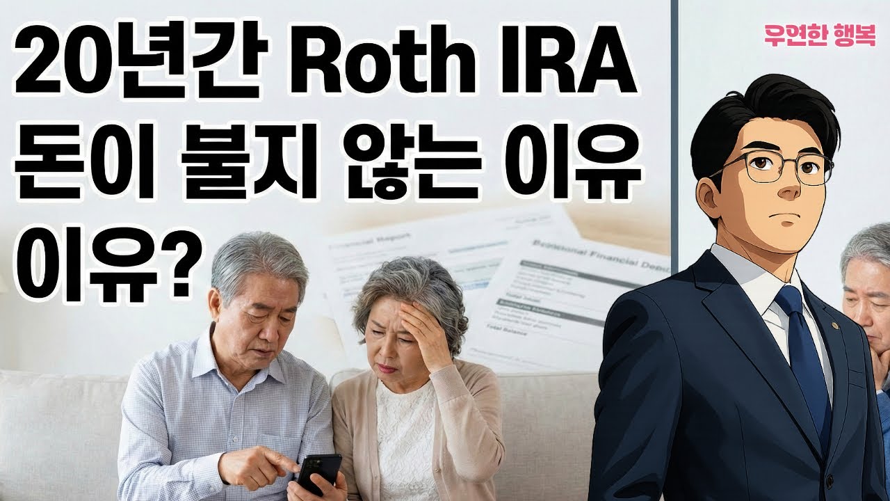 🇺🇸 당신의 Roth IRA가 20년동안 돈이 불지 않는 이유