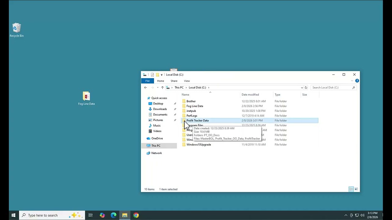 How To Move Old Data Files