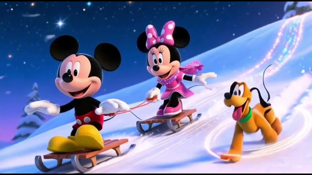 ❄️ Mickey Mouse & Friends Magical Snowy Day Adventure | Winter Fun Story for Kids ☃️🌟 | Cartoon Tale