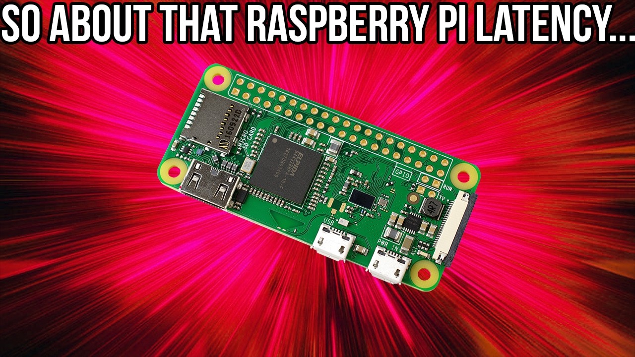 Eliminating video delay on the Raspberry Pi...