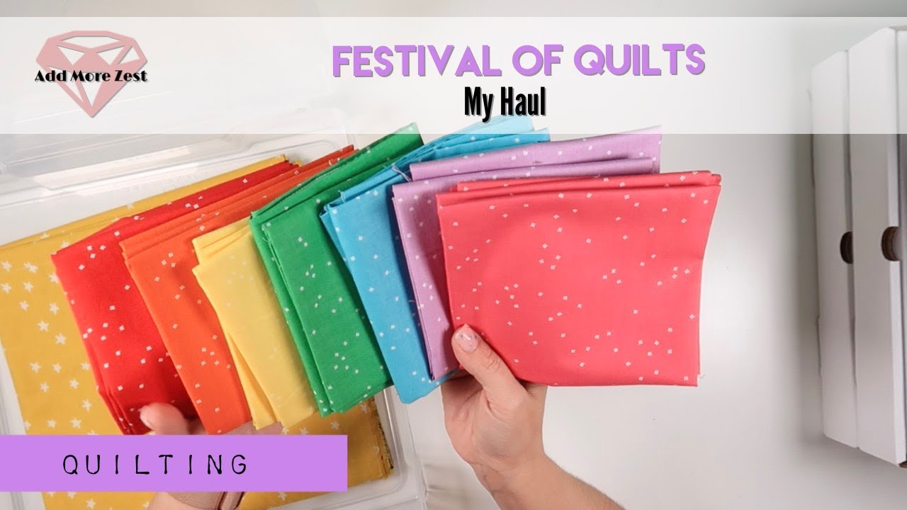 Festival of Quilts | My Kits & Fabric Haul