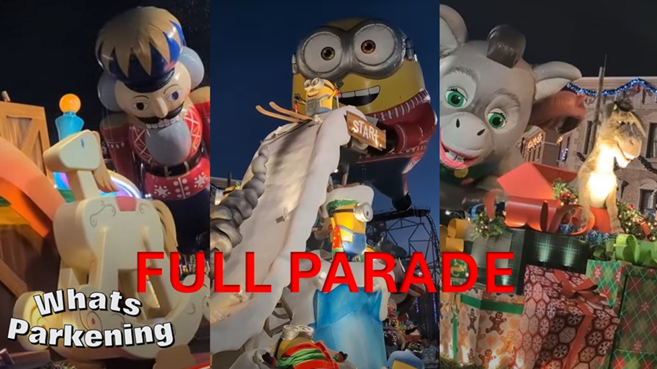 Full 2024 Universal's Holiday Parade Featuring Macy's