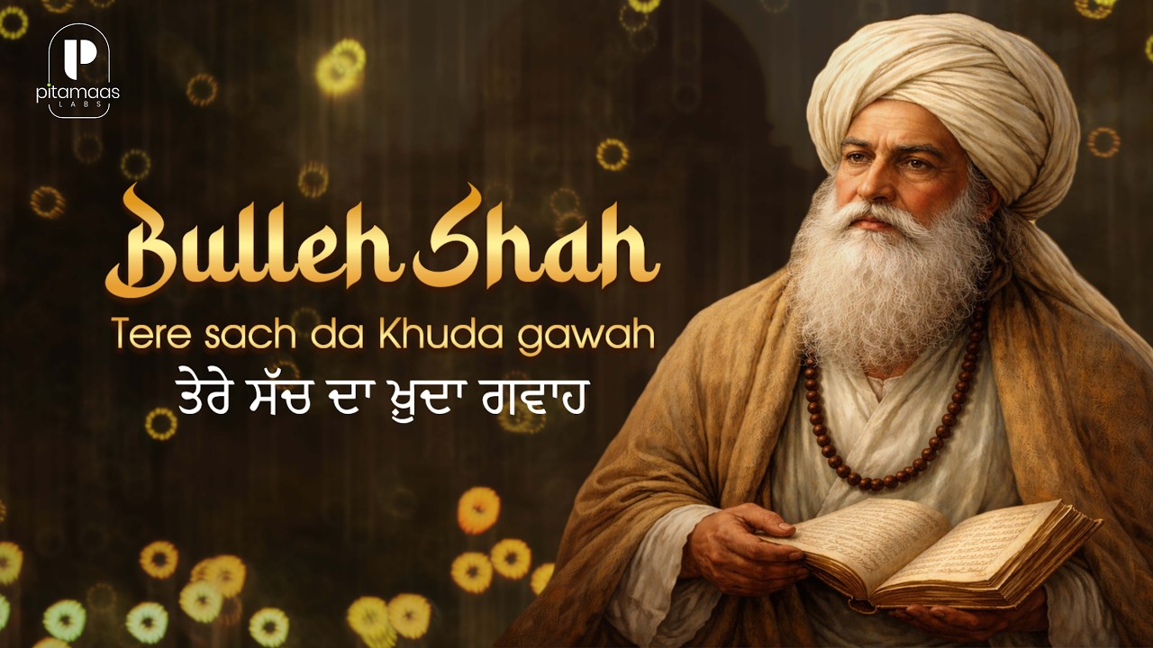 Tere Sach Da Khuda Gawah | Sufi Qalam | Bulle Shah | Pitamaas Labs