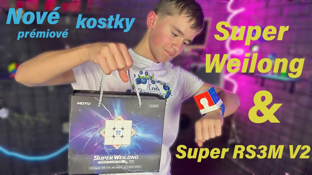 Prémiové kostky - Super Weilong & Super RS3M V2