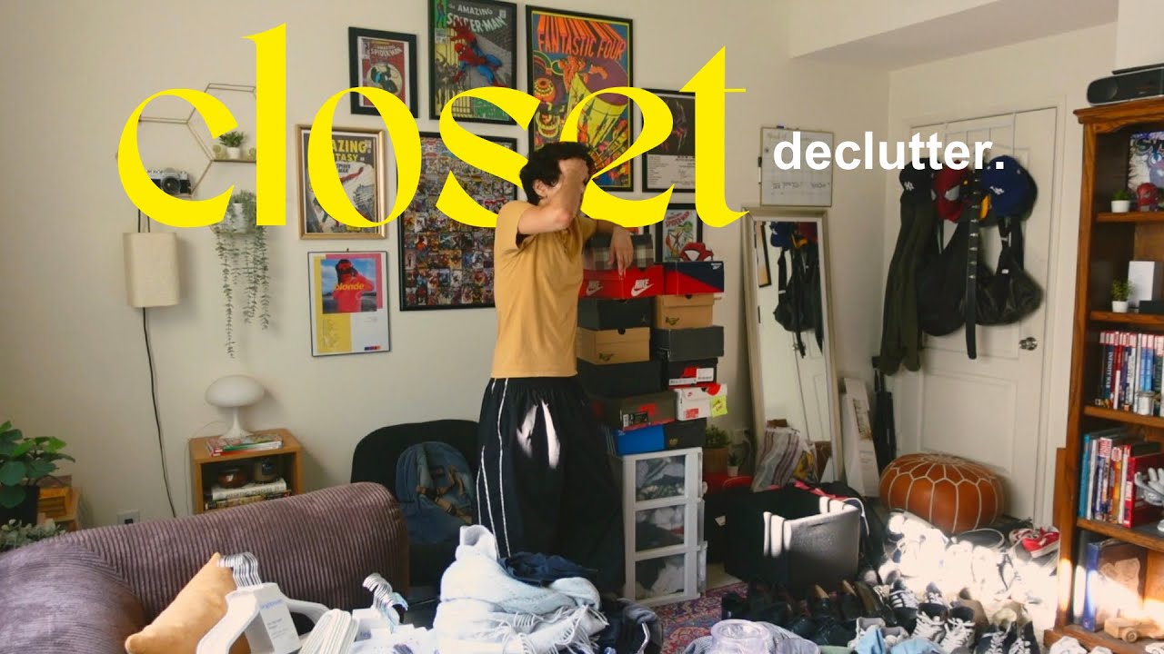 Life in My 20's | CLOSET MAKEOVER | decluttering my room, from chaos to calm