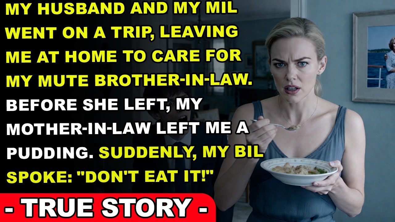 They Left Me With My Mute Brother-In-Law—Then He Suddenly Spoke
