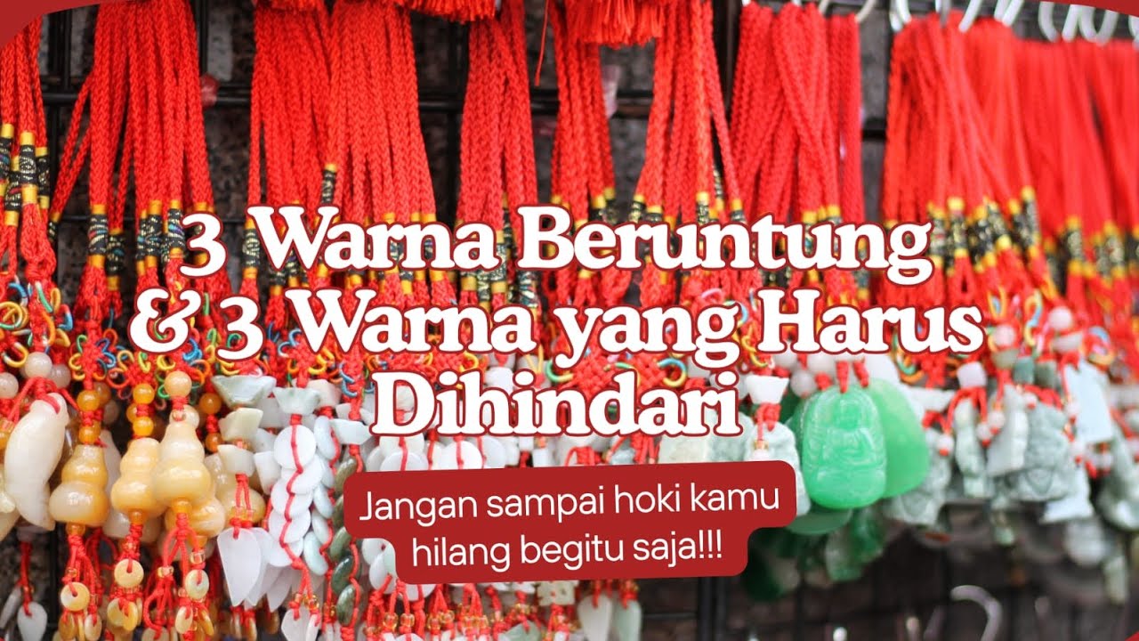 SALAH PILIH WARNA BISA BUANG HOKI? BONGKAR 3 WARNA KEBERUNTUNGAN IMLEK TAHUN INI! 