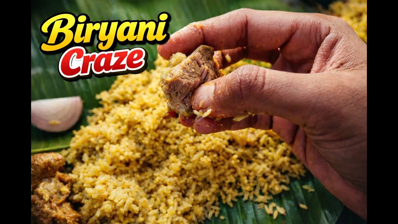ಸಕತ್ ಟೇಸ್ಟ್ Cubbonpete Biryani 😍🍗 | Food Vlog Kannada | Just VJ Vlogs