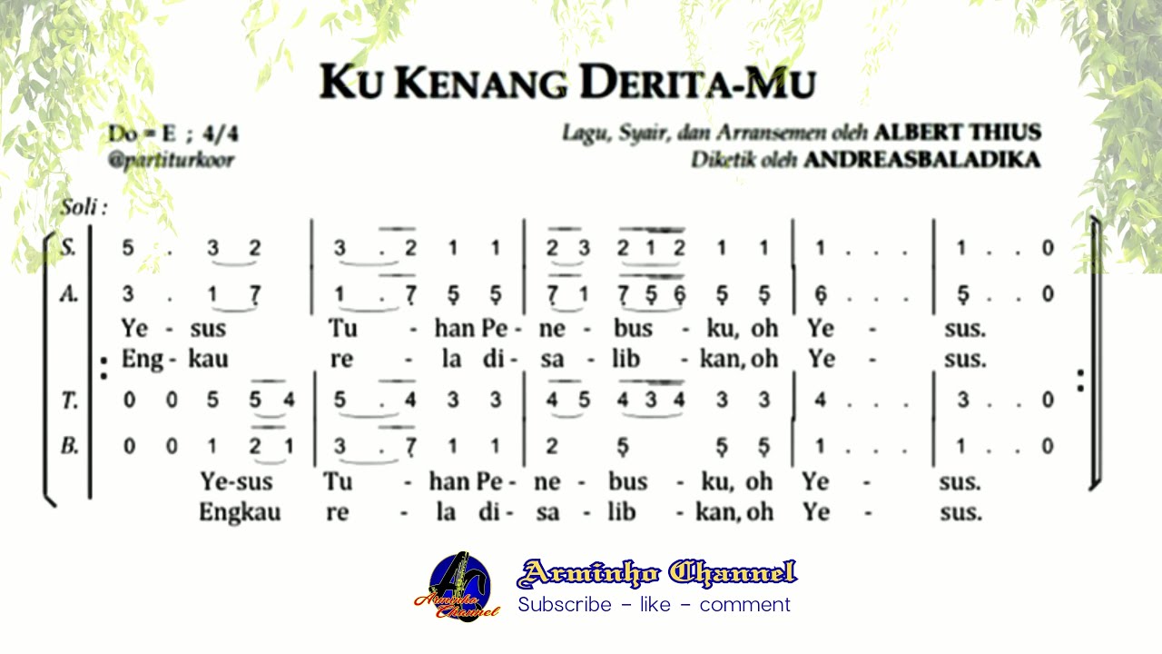KUKENANG DERITAMU || Link download teks ada di deskripsi video!!