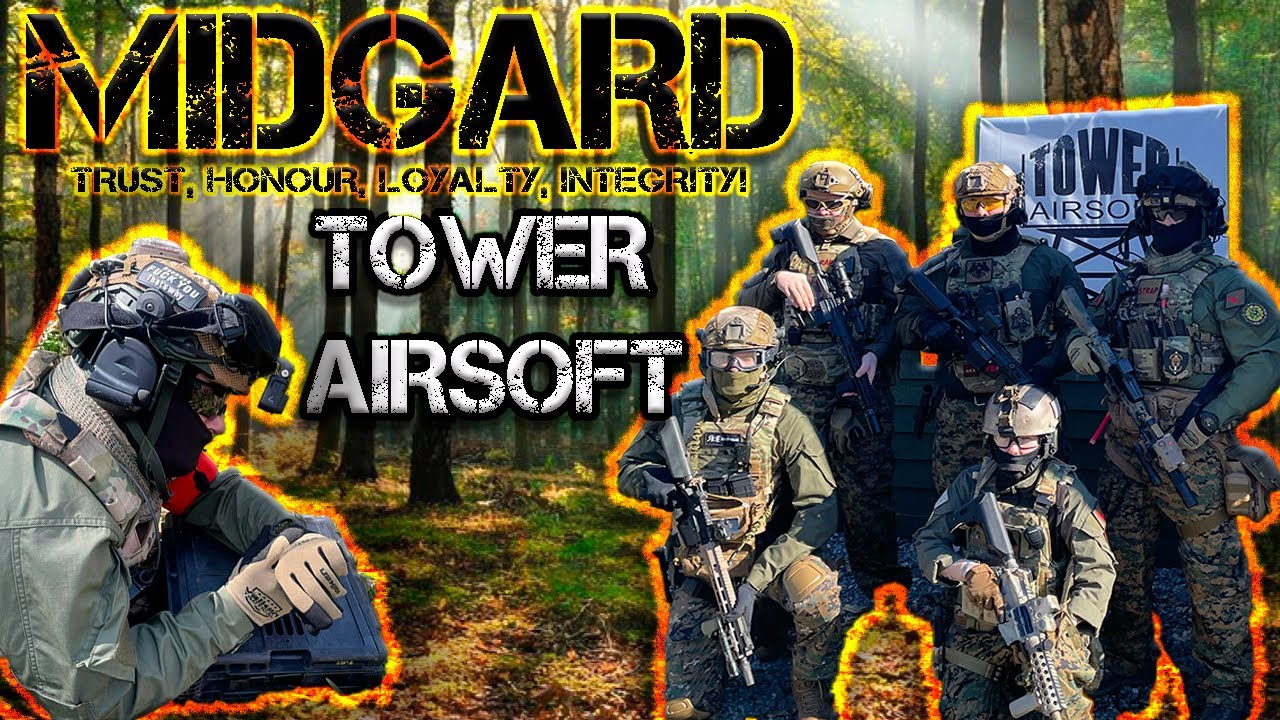 TOWER AIRSOFT - Nuclear Football - First Game With Team in 5 months - MIDGARD