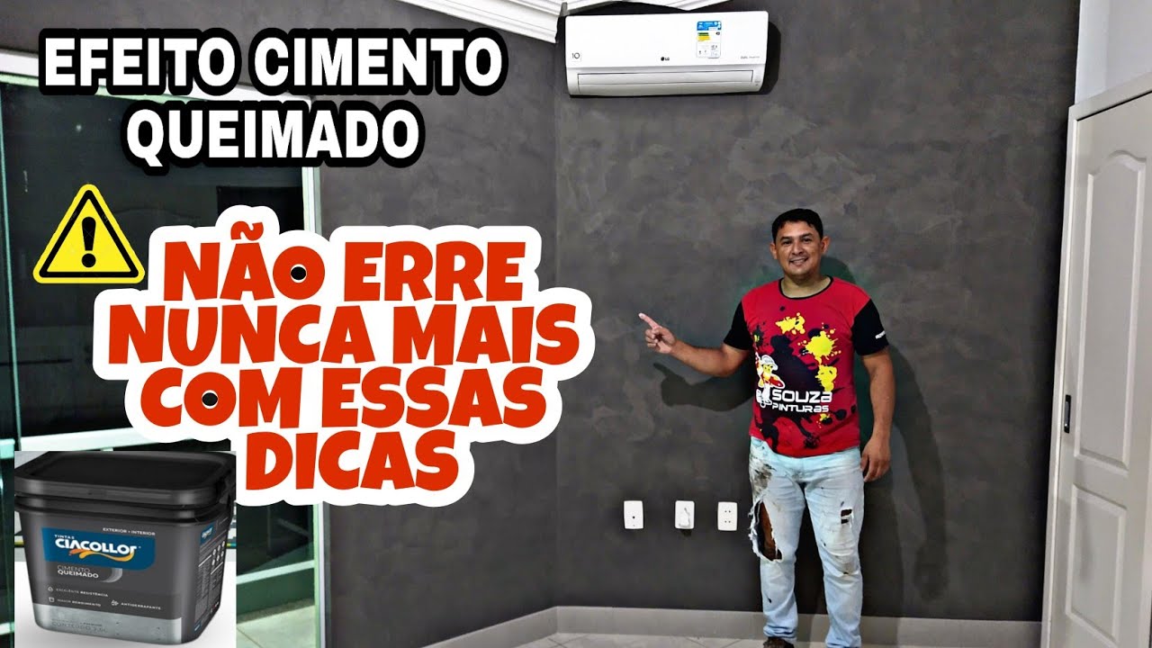 EFEITO CIMENTO QUEIMADO: APRENDA COMO FAZER DA FORMA PROFISSIONAL #comofazer #cimentoqueimado