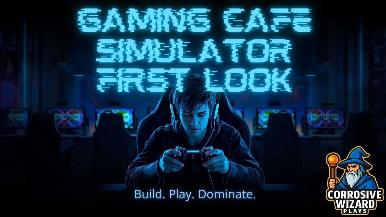 First look! Gaming cafe simulator