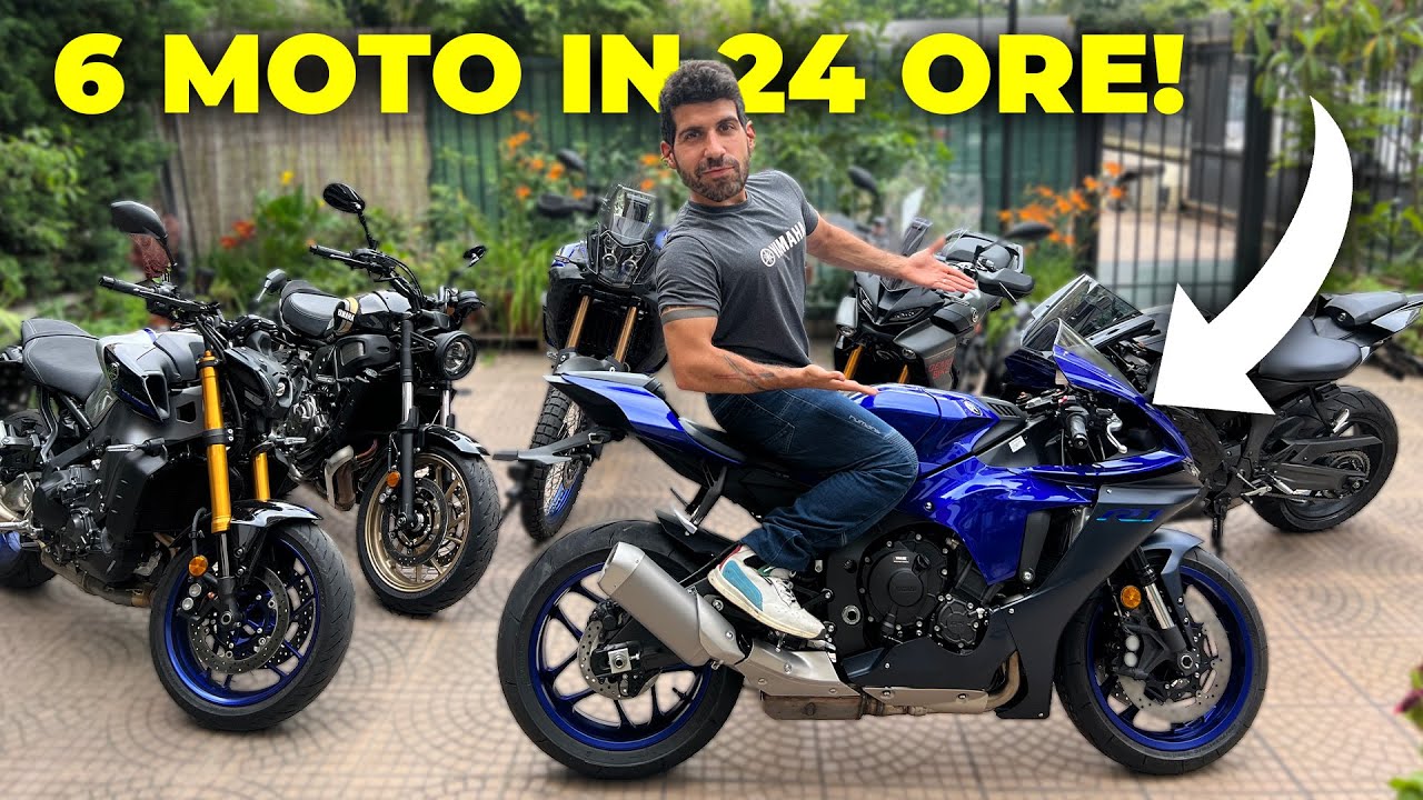 24H PER PROVARE TUTTE LE MOTO DI YAMAHA