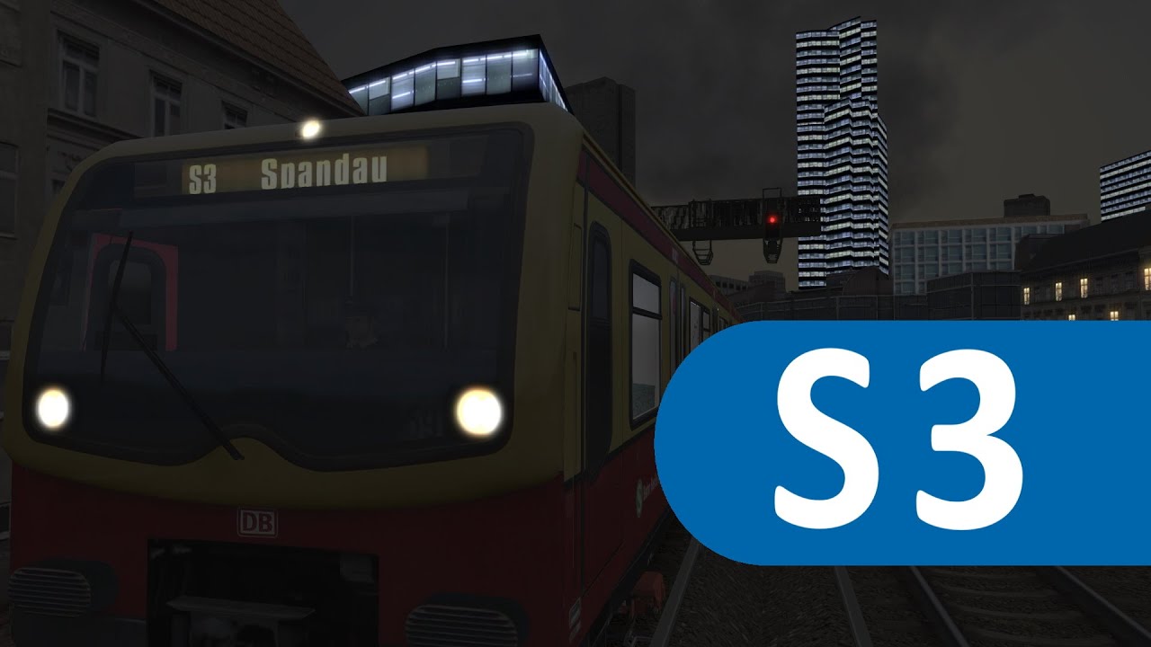 Train Simulator - S-Bahn Berlin - S3 nach Spandau von Zoologischer Garten - BR481