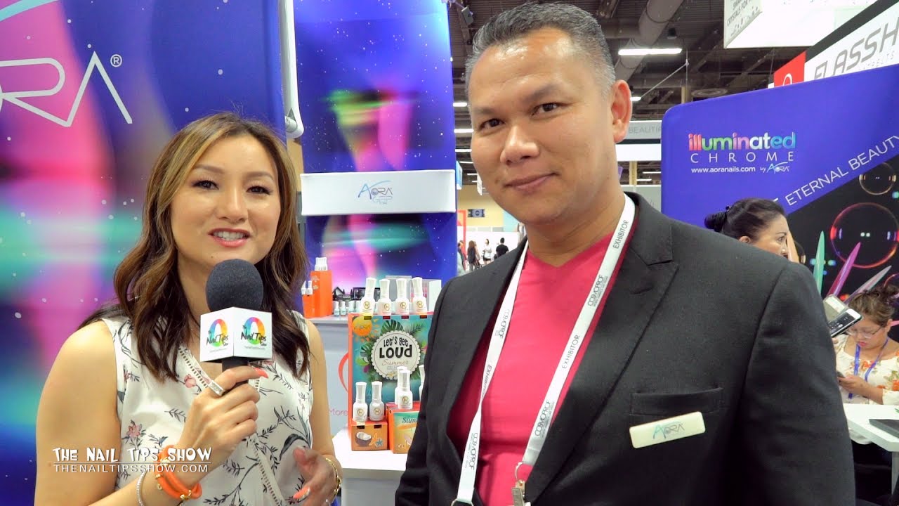Do Nguyen Giới Thiệu Sản phẩm Aora Nail @ Cosmoprof 2017