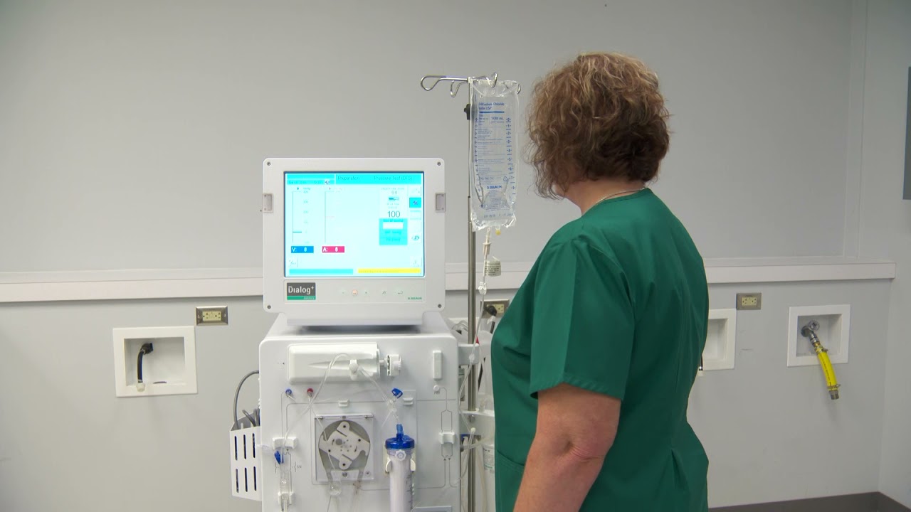 BBraun Dialog Hemodialysis System Operation