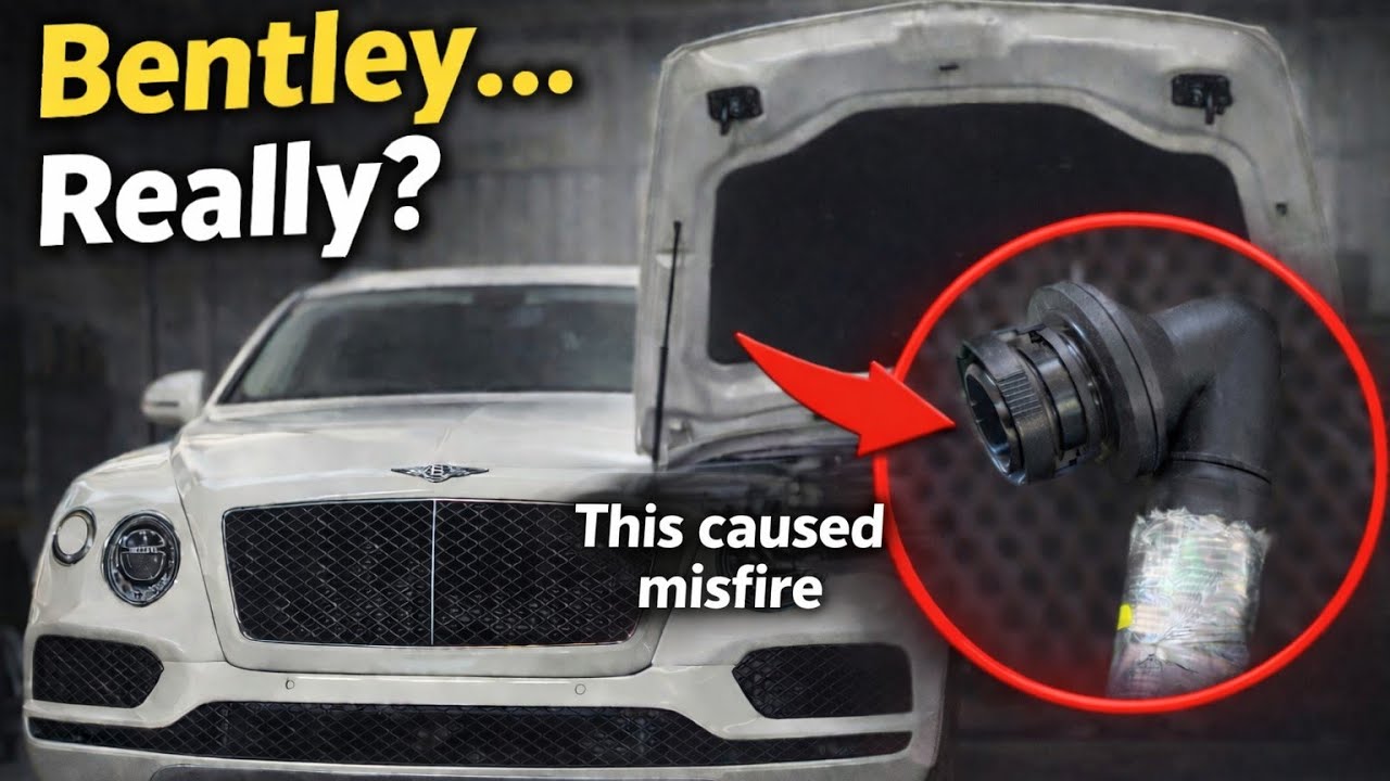 Bentley Bentayga Check Engine Light | P2279 Intake Air Leak Explained