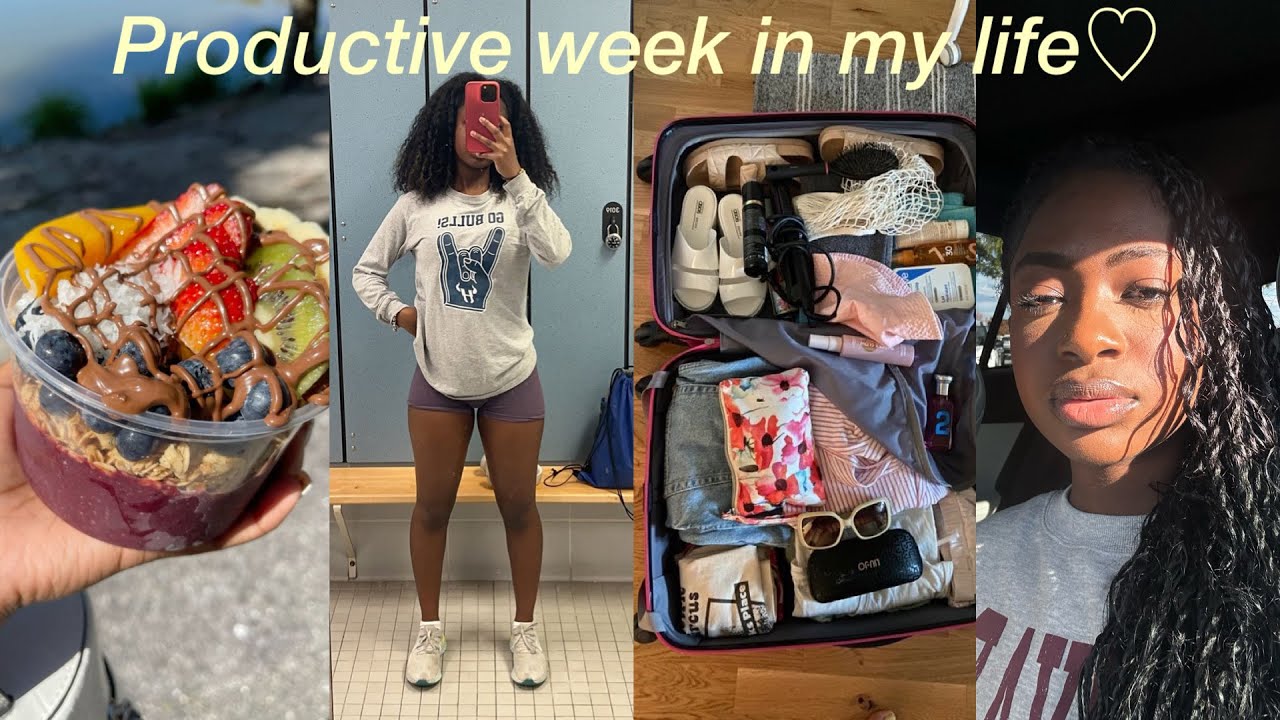 Productive week in my life ♡ Friendsgiving, packing, running errands !