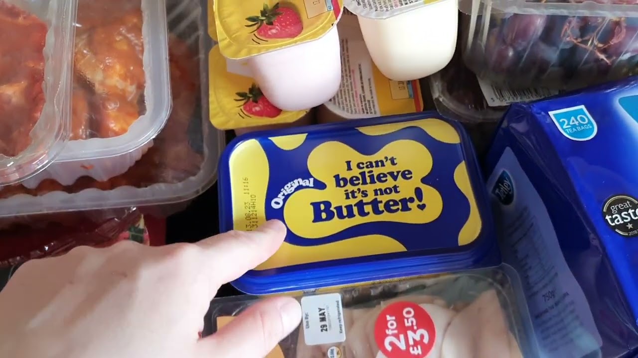 Asda grocery haul costing £67.80