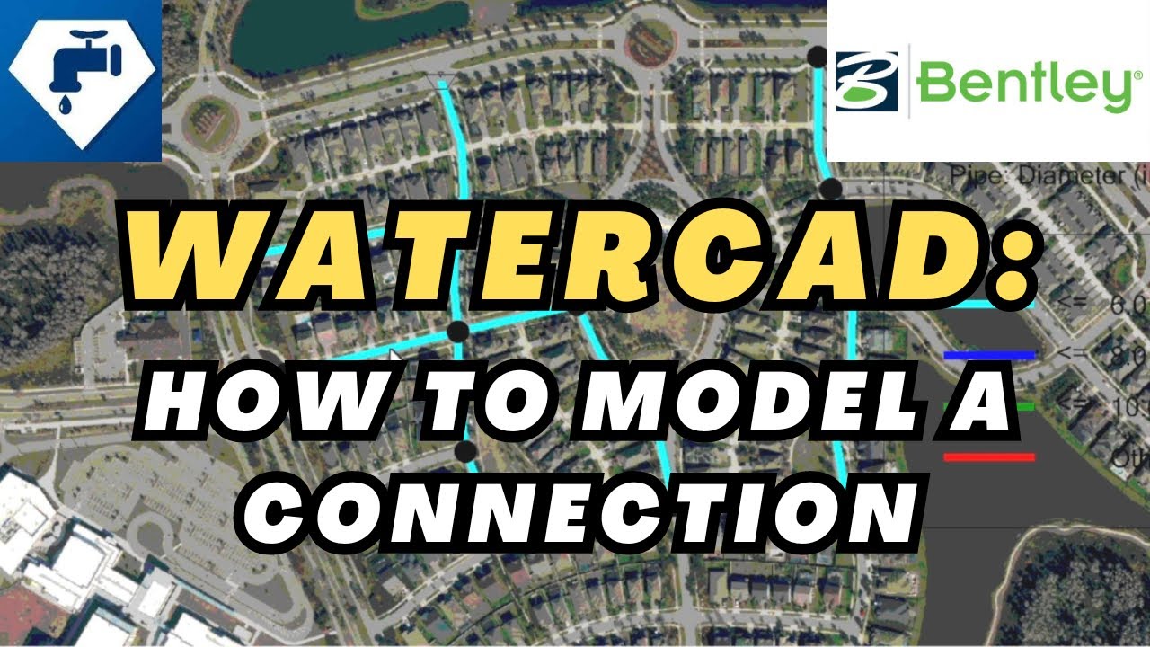 Как смоделировать точку соединения (WaterCAD)