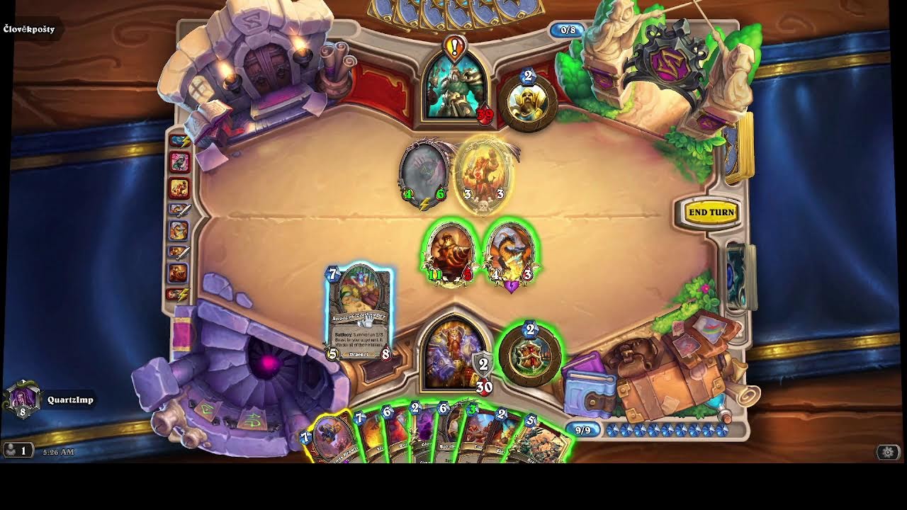 Hearthstone wild warrior 8 wins - For the Stormpike