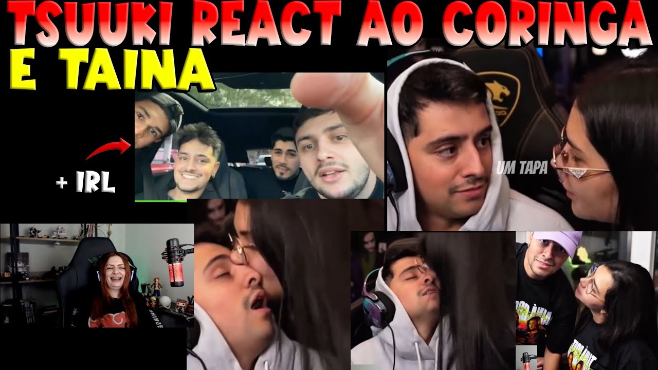 TSUUKI REACT AO CORINGA E TAINA + PAROU PARA FALAR COM OS FÃS EM IRL 🔥😍 - KOGA GTA RP CLIPS