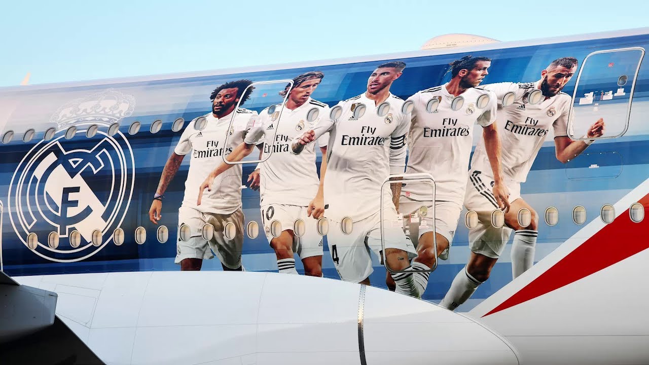 Presenting the new Real Madrid A380 | 2018 | Emirates Airline