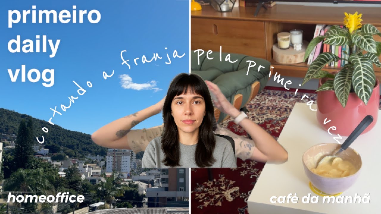 primeiro daily vlog - trocando a skin (cortando cabelo)