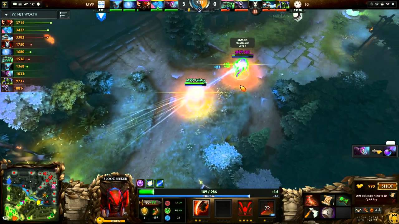 Invictus Gaming vs MVP.Phoenix, TI5 Group A, Game 2
