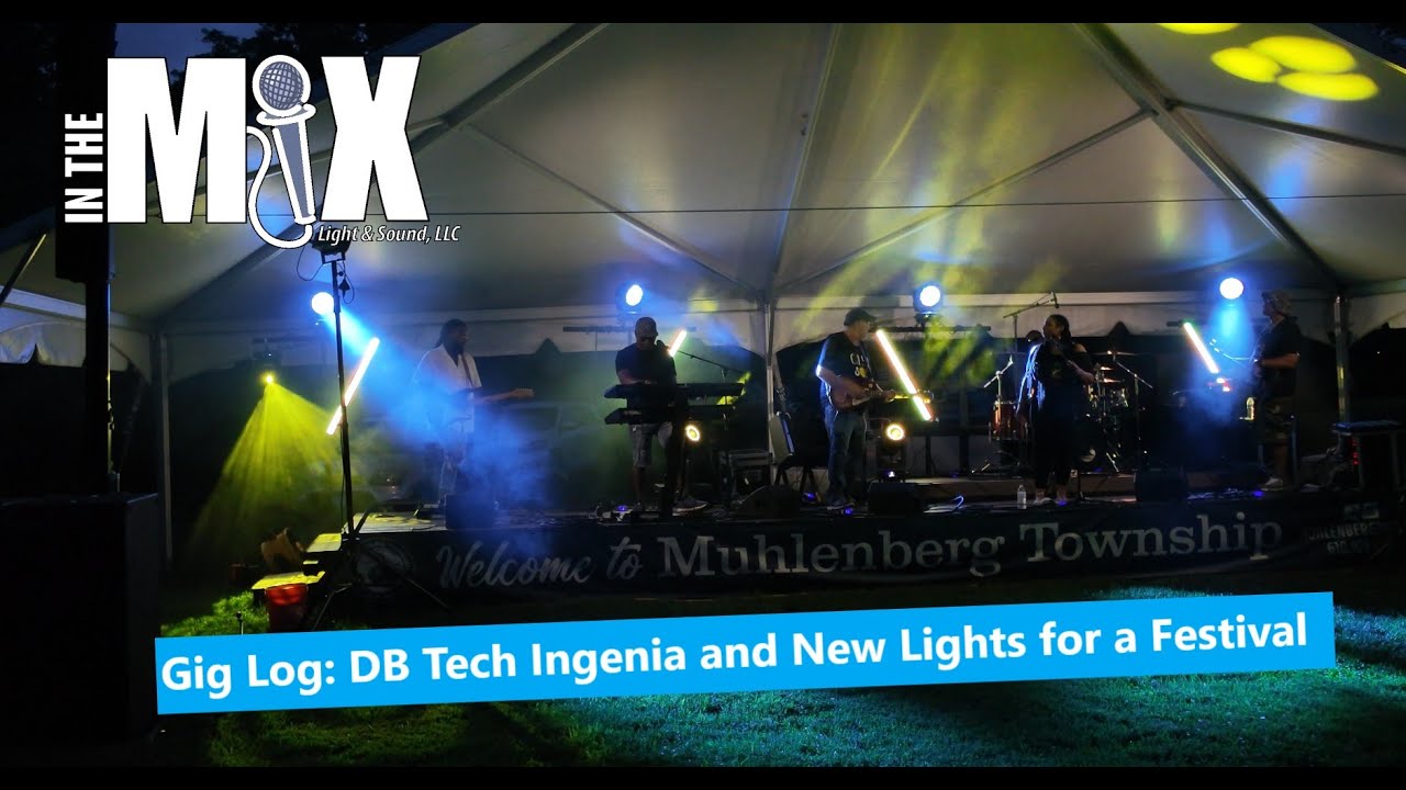 Запись концерта с живым звуком - #dbtechnologies Ingenia IG3T и новые приборы #shehdslighting на ...