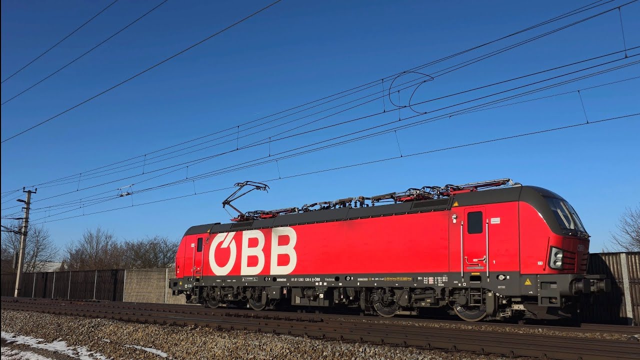 ÖBB Vectron als Lokzug 4K 