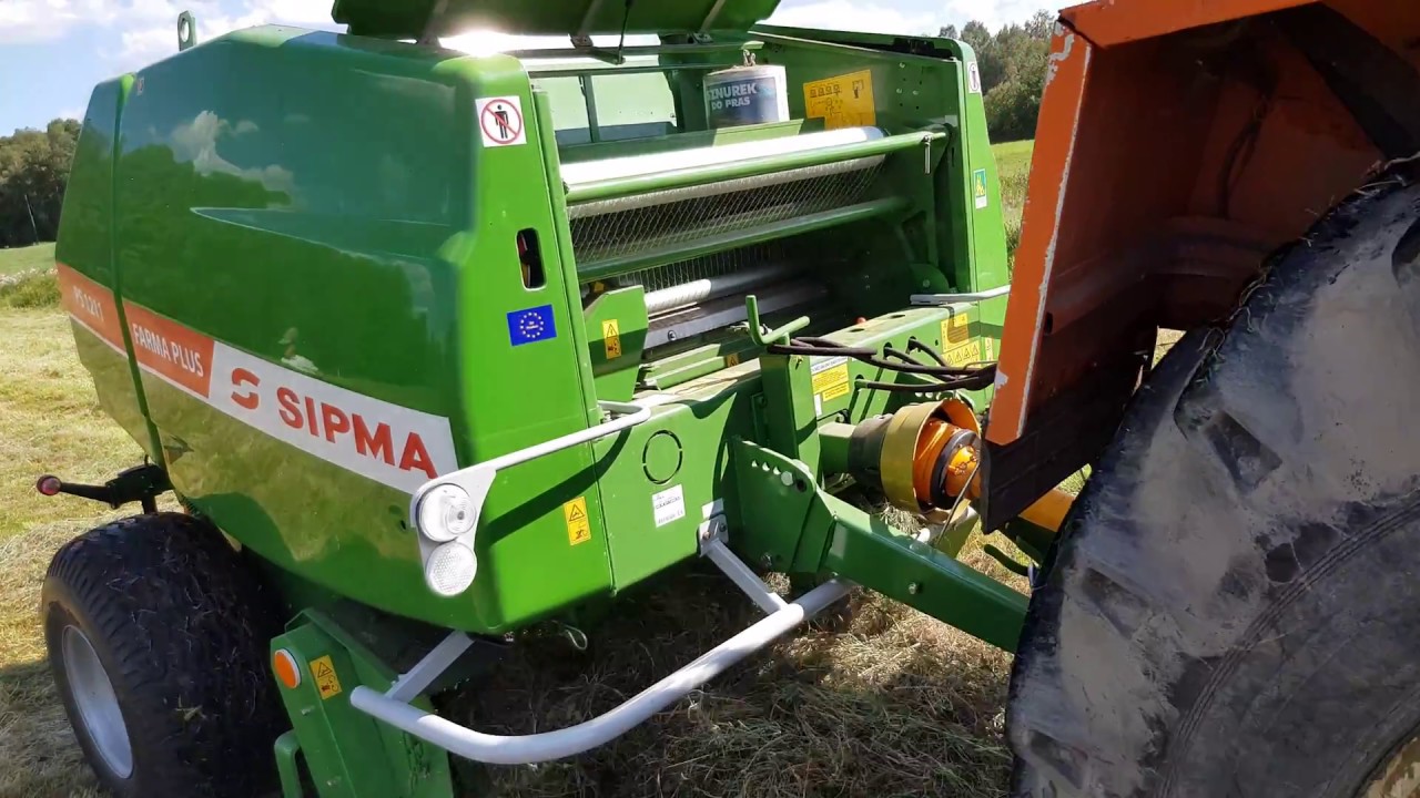 Prasa stało komorowa  Sipma PS  Farma Plus 1211 z ursus 1224 , 120km