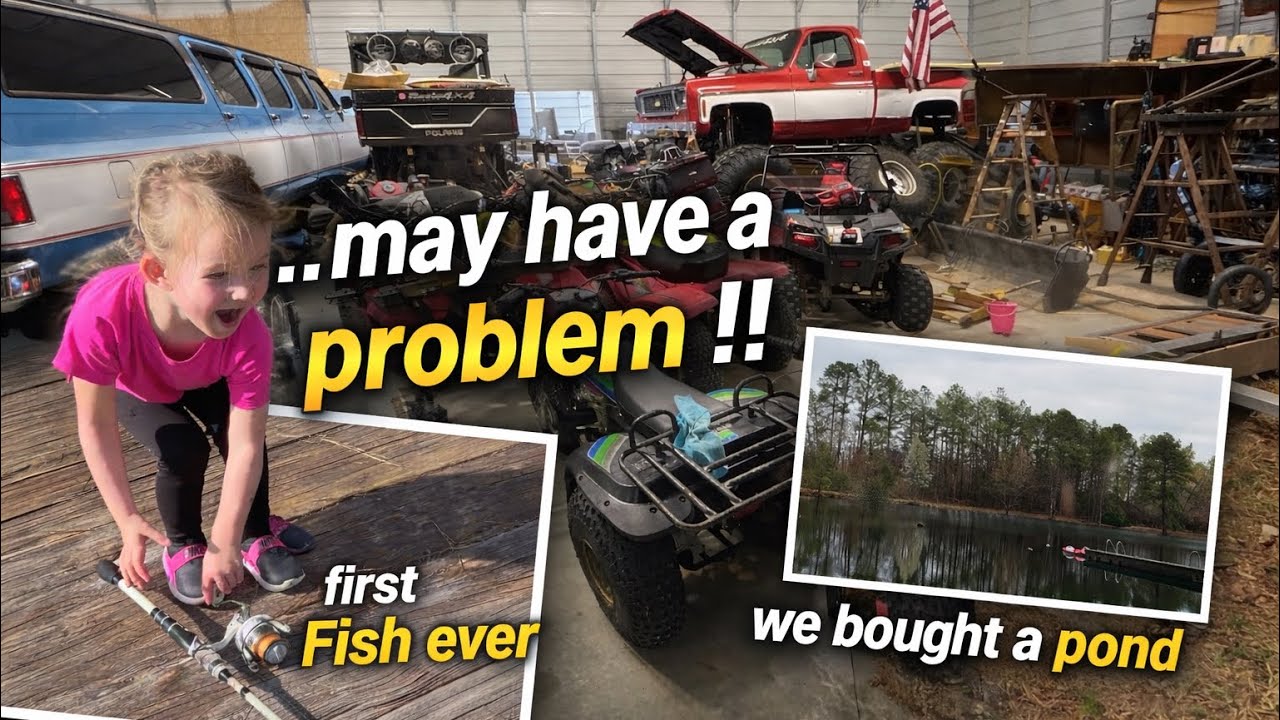 Мы совершили огромную покупку, в буквальном смысле слова: Blakely fish caught и Hoarders paradise...
