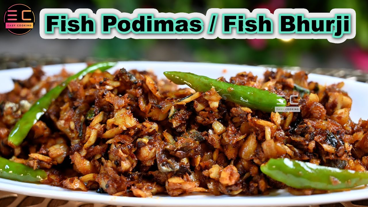 Fish Podimas Recipe | How To Cook Fish Bhurji | Scrambled Fish | Fish Puttu