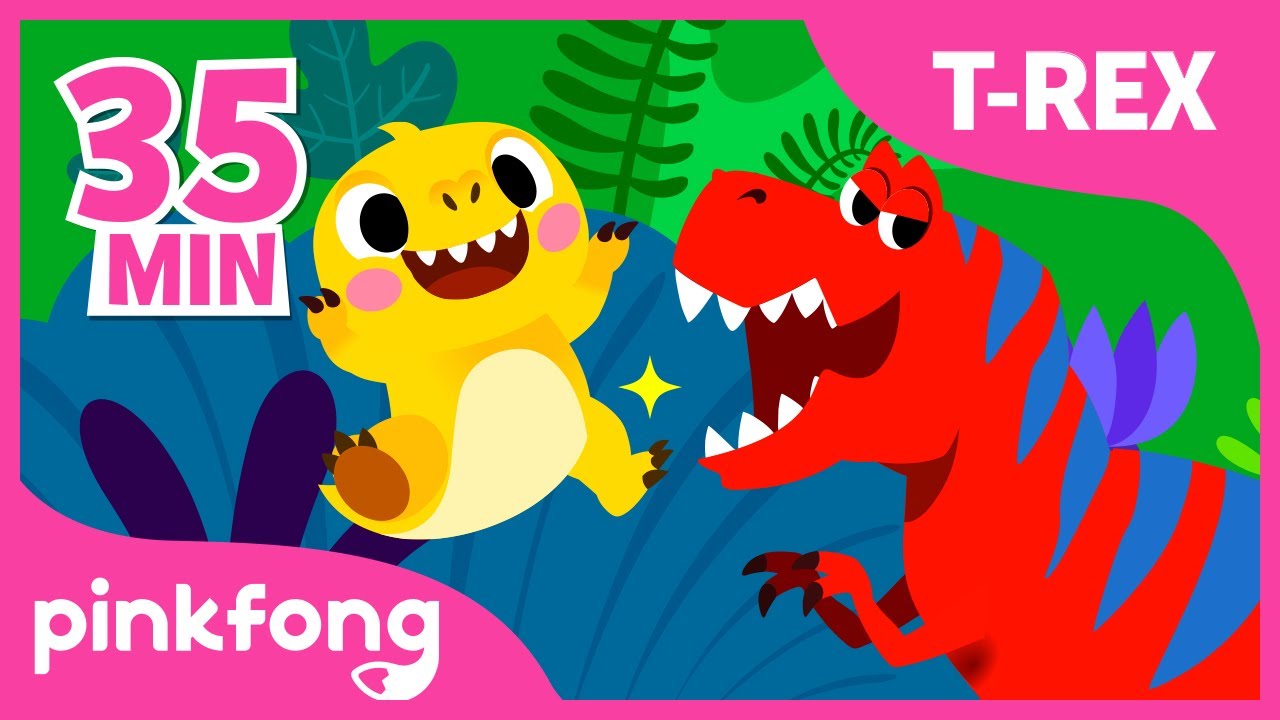 Especial de T-Rex | Dinosaurios | +Recopilación | Pinkfong Cuentos y Cancioens Infantiles