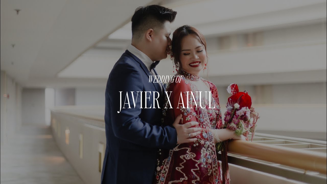 Singapore Mixed Chinese Malay Muslim Wedding Full Film | Javier x Ainul | Peppermint @ Marina Bay